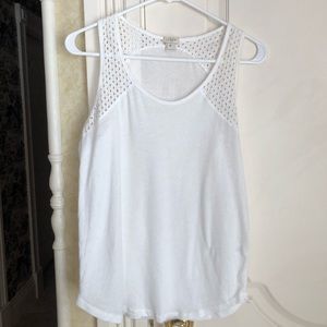 JCrew white tank top